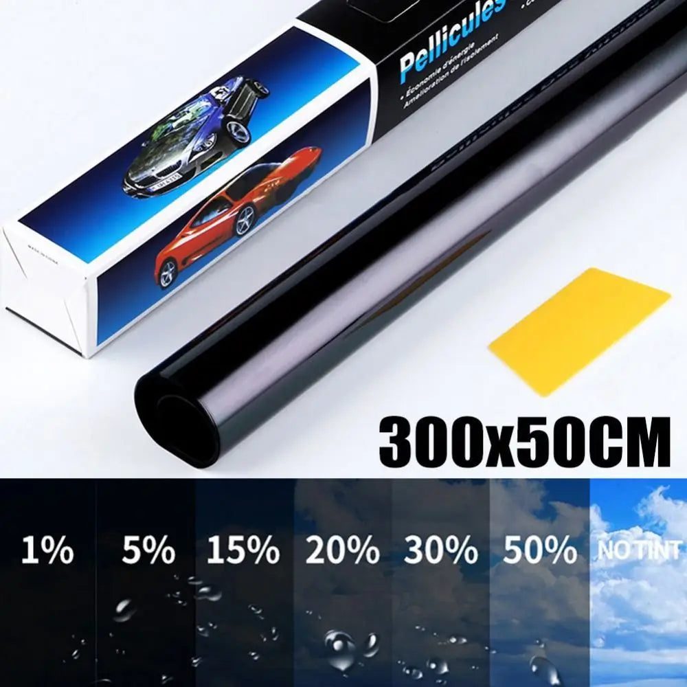 Windshield Sun Visor Tint Strip | VLT 1%-50% | UV Protection