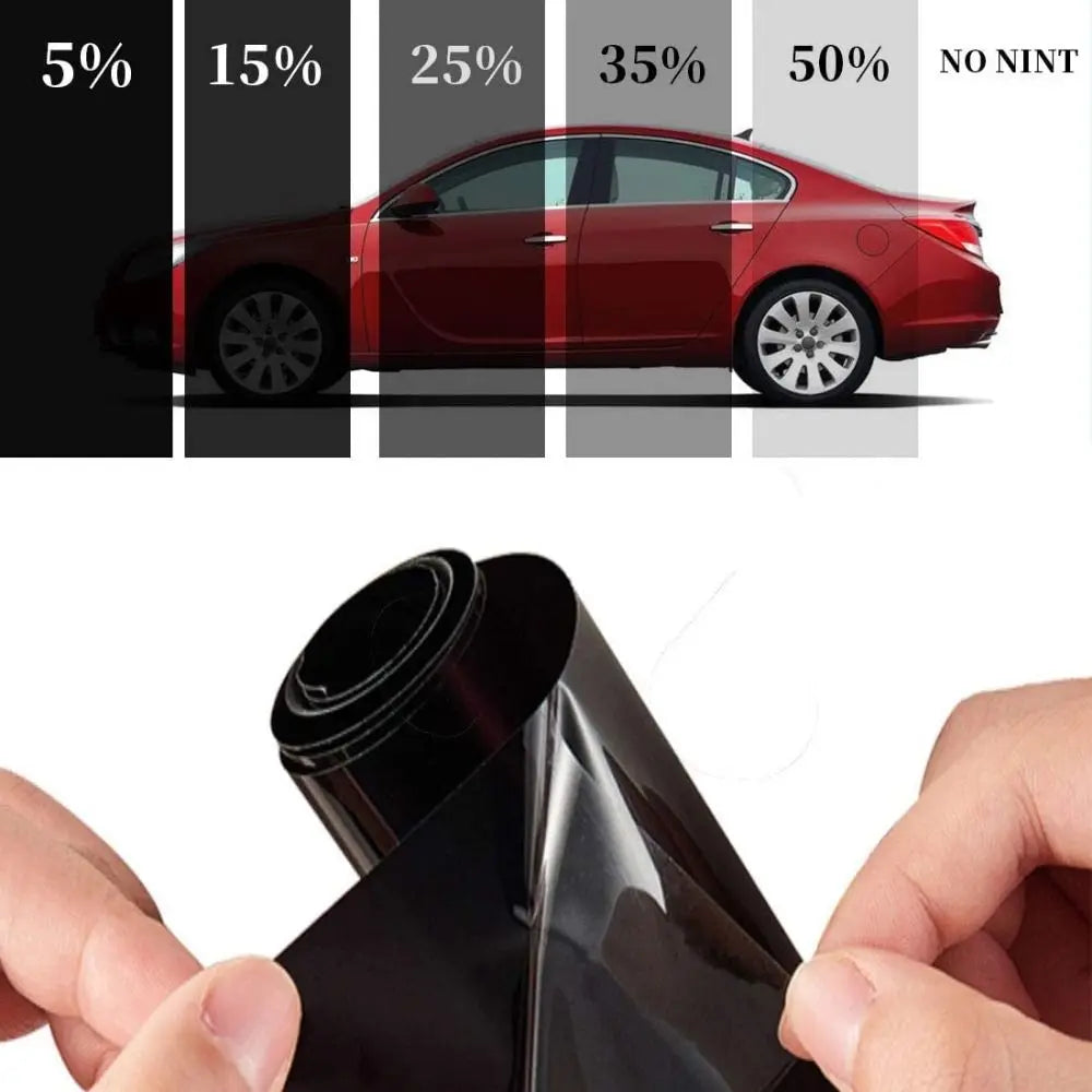 Windshield Sun Visor Tint Strip | VLT 1%-50% | UV Protection