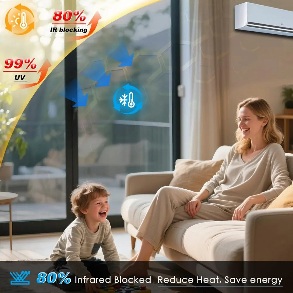 One-Way Mirror Window Film | Privacy UV Protection