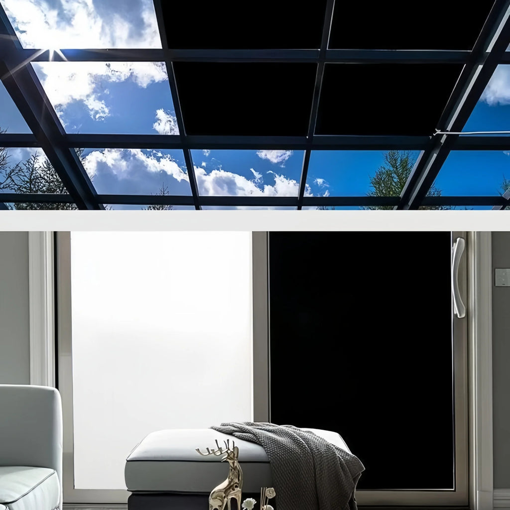 Frosted Window Privacy Film | Static Cling