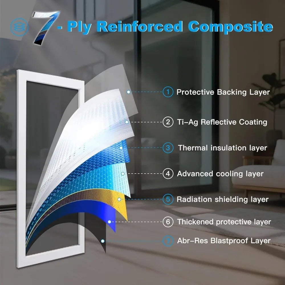 One-Way Mirror Window Film | Privacy UV Protection